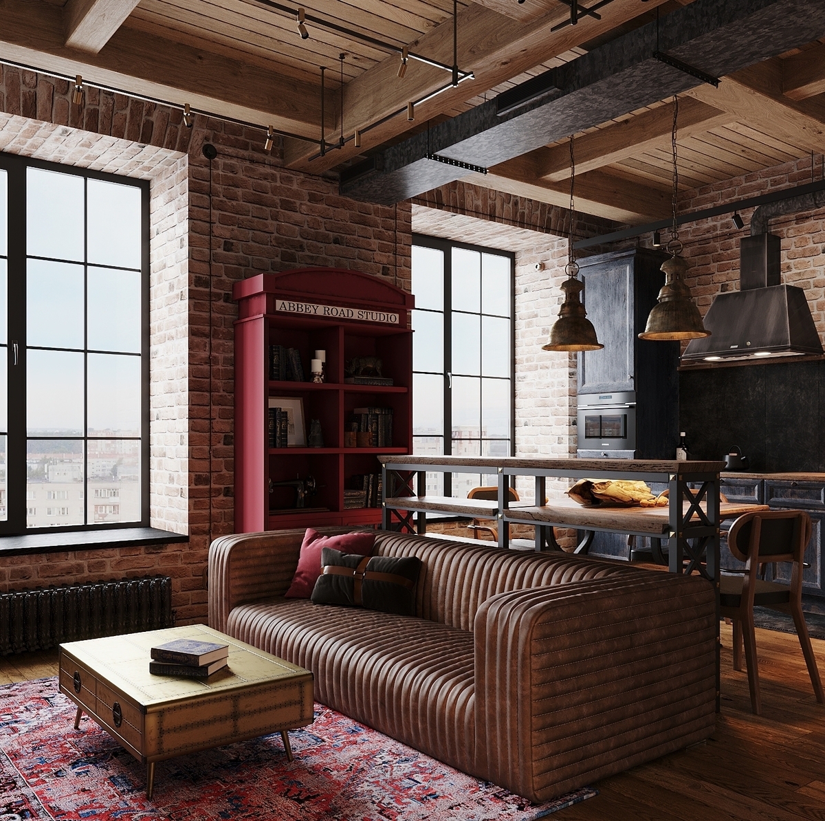 Верхняя масловка, дизайн 2-х этажно квартиры, лофт дизайн, ЖК Дельвиг Дизайн интерьера ЛОФТ Верхняя масловка