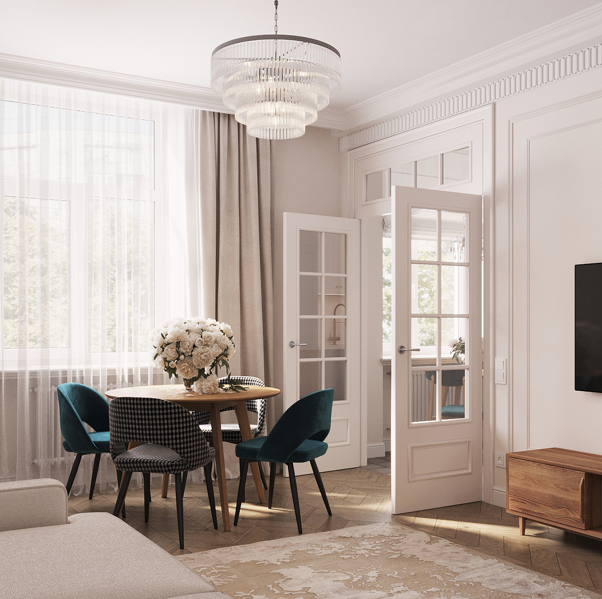 Аутентичный дизайн, Интерьер сталинки, дизайн сталинки Дизайн сталинки Нижний Новгород