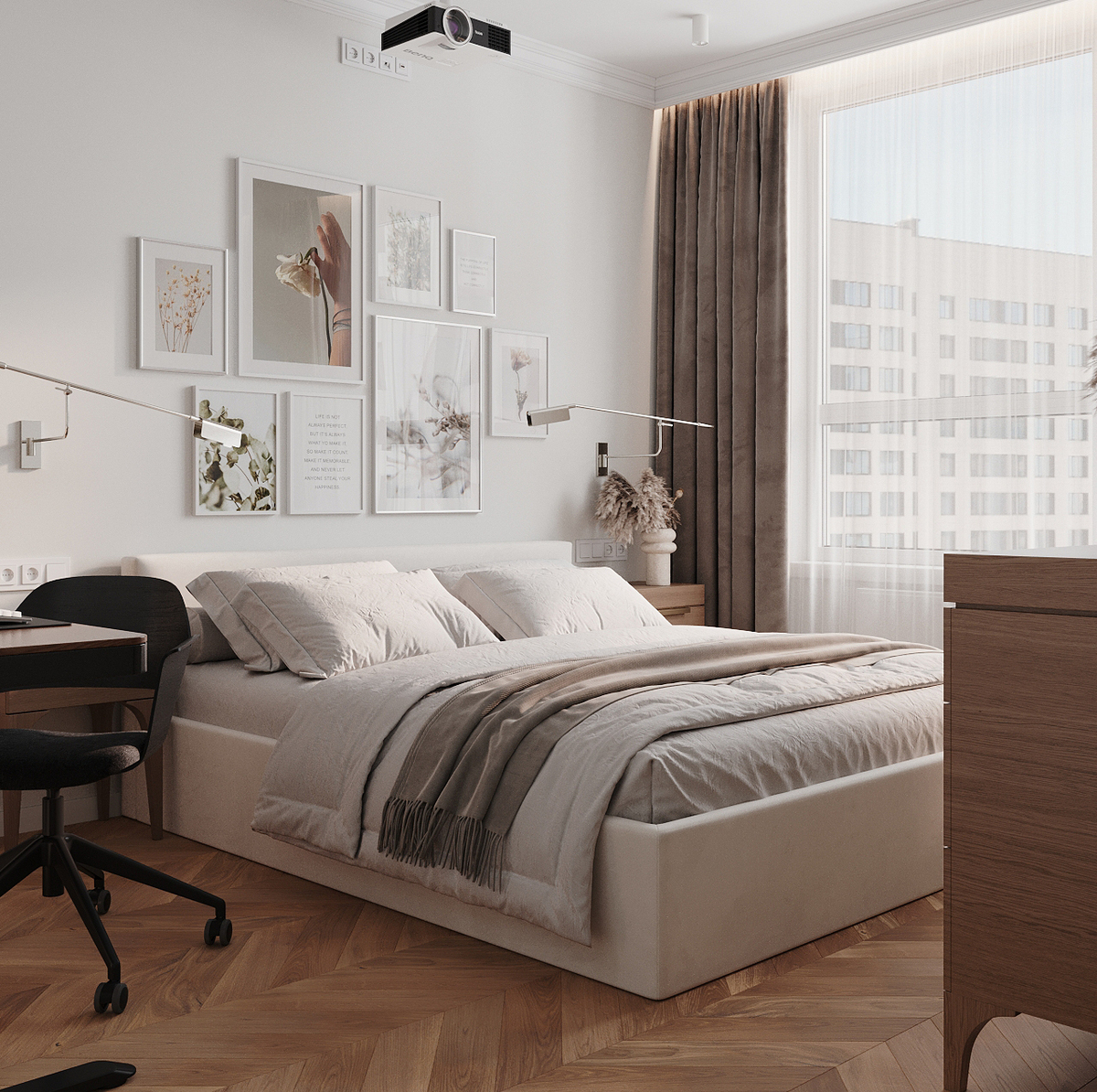 дизайн интерьера спальни life Варшавская дизайн интерьера спальни в современном стиле