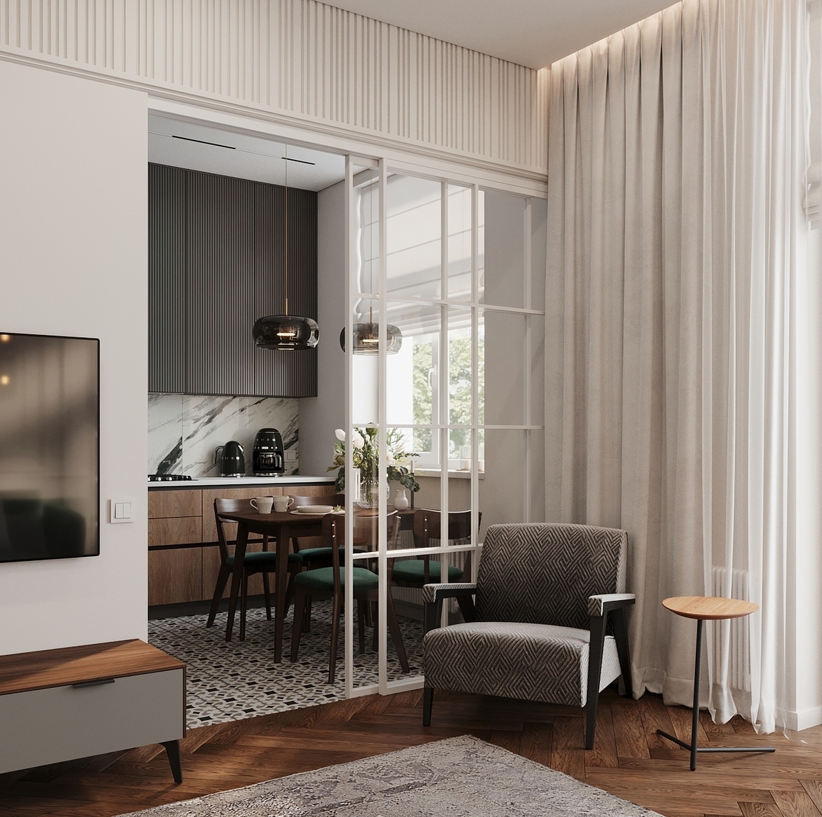 Дизайн вторички, Интерьер сталинки Дизайн проект интерьера сталинки г. Москва