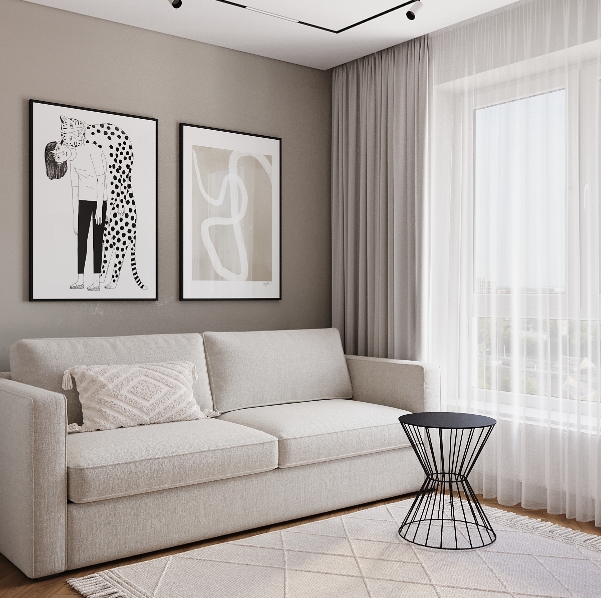 Дизайнер москва. Студия дизайна AB Studio 52. Современный интерьер кабинета. Интерьер кабинета в дизайн проекте квартиры ПИК Москва.