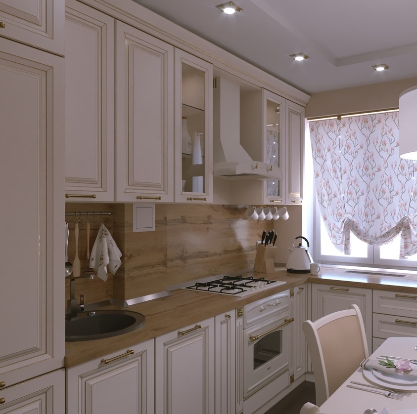 Визуализация кухонного гарнитура Дизайн кухни